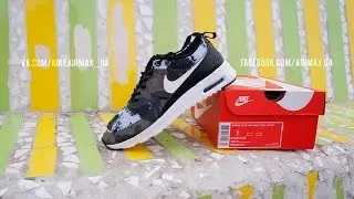 Nike Air Max Thea Print Black Dark Grey
