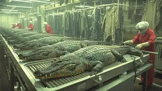 Inside a modern crocodile processing plant | a multi-million dollar industry that drives the world