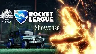 Rocket League - Jurassic World DLC - showcase montage