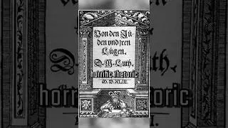 Did Martin Luther Inspire the Nazis?  #history #christian #martinluther