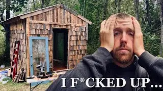 How I f*cked up the Pallet Cabin (And how we'll fix it)