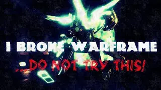 I broke Warframe trying to run from Stalker :| :\