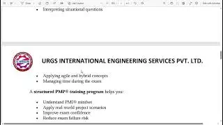 PMP&reg; Certification Training | Online & Weekend | URGS International