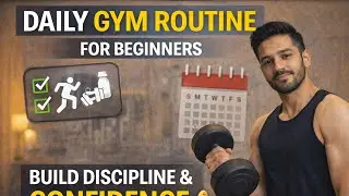 Daily Gym Routine for Beginners | Start Gym the Right Way | Perfect Daily Workout Routine | 2026