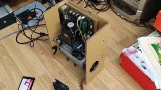 making a cardboard pc case