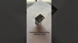 Schneider Electric Relay 8 Pin 230VAC #viral #relay #automation