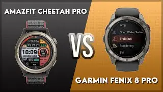 Amazfit Cheetah Pro vs Garmin Fenix 8 Pro Comparison