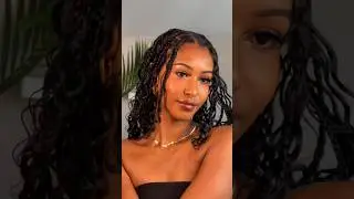 Quick boho braids on my hair! #bohobraids #quickhairstyle