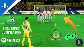 FIFA 23 l Free Kicks Compilation #1 Ps4pro