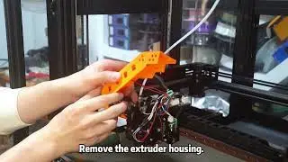 ERYONE Thinker X400: Замена концевого выключателя оси X.