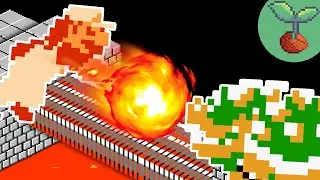 Isometric Mario - Bowser Battle