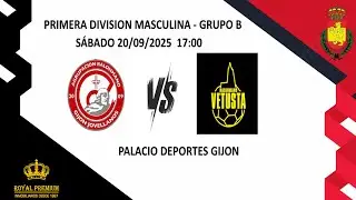 ROYAL PREMIUM GIJON  Vs  AUTO-CENTER PRINCIPADO   2&ordf; Jornada Primera divisi&oacute;n Grupo B