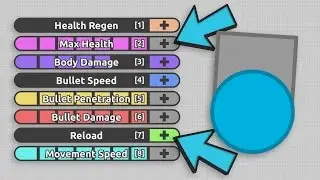 NO BULLET SPEED AND RELOAD CHALLENGE! SUPER DIFFICULT CHALLENGE! (Diep.io FFA Gameplay)