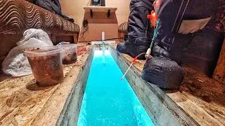 УНИКАЛЬНАЯ РЫБАЛКА В ДОМИКЕ НА ЛЬДУ!!!