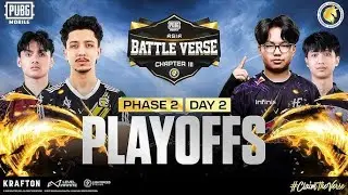 🟤PUBGM BATTLE VERSE ASIA CHAPTER III | PHASE 2 - THE LAST BATTLE | FT. #AE #BTR #4T #RRQ #BOOM #DRS