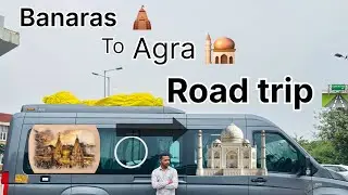  banaras se aa gaye Agra roadtrip karke 🛣️ | Scenic Drive via Purvanchal & Lucknow”😍🤍