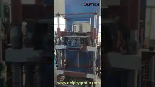 Solid tire curing press