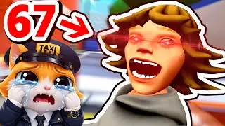 Crazy Cat vs 67.. TAXI DRIVER VR