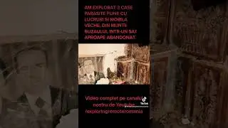 Am explorat case parasite cu mobila si obiecte vechi #exploring #abandoned #abandonedplaces #romania