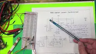 555 Water level controller