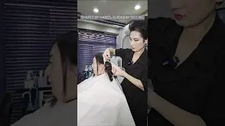 Hair Salon ASMR Visual & Auditory Activation #Magic Straight Breaking Strong Curly Chains for a S
