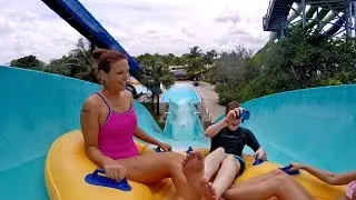 Rapids Water Park - Raging Rapids Waterslide Onride POV