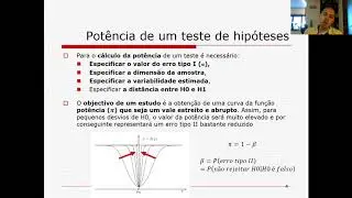 6. Potência e cálculo amostral