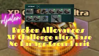War commander-Broken Alloyances XP Challenge ultra Base No Damage Ground unit.