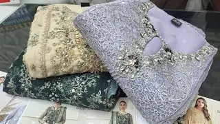 SK Exclusive Semi Stitched Pakistani Festive Dresses | Pakistani Party Dress price| Three piece shop