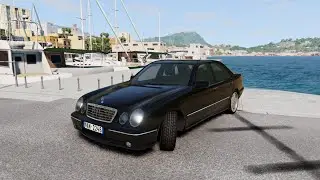Mercedes W210 E55 AMG│BeamNG drive محاكي الحوادث