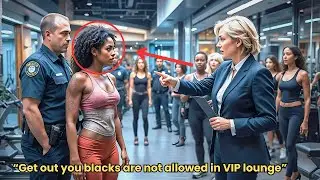 Racist Staff Harasses Black Woman in VIP Lounge&mdash;Regrets When She Shows Her Credentials&rdquo; Best story