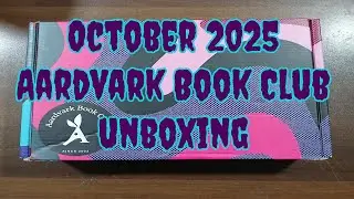 October 2025 Aardvark Book Club Reveal