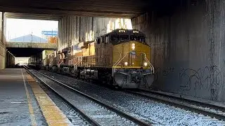 The Union Pacific (ZLTG2) Going By The Reno Trench Reno Amtrak Station in Reno Nevada 2026 