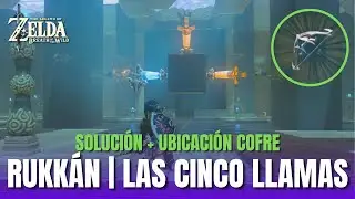 SANTUARIO DE RUKK&Aacute;N (LAS CINCO LLAMAS) SOLUCI&Oacute;N | Zelda Breath of the Wild - Guia Espa&ntilde;ol Latino