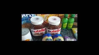 large asda haul for family of 6 July 2022