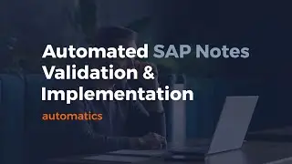 SAP Notes Validation and Implementation
