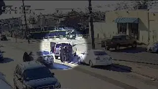 En video: arresto de hispano frente a una lavandería