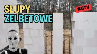 Słupy żelbetowe, jaką szerokość powinny mieć w ścianie❓❗