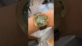 Panerai Luminor Submersible 1950 &lsquo;Bronzo&rsquo; Limited Edition 47mm Green Dial PAM00382 &ndash; The Luxury Hut