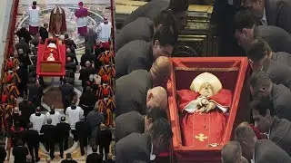 LIVE Funeral Pope Francis: Pope Francis&rsquo;s Body Lies in State at St Peter&rsquo;s Basilica, Vatican