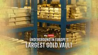 Sky News gets exclusive access inside the Bank of England gold vaults