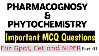 Pharmacognosy Phytochemistry Sem-5 MCQ Unit-1 Important Questions for b pharmacy.