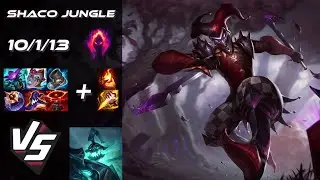 JUNGLE Shaco vs Hecarim - NA Grandmaster Patch 14.23