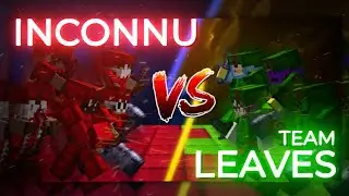 So we duelled another team... | INCONNU VS TEAM LEAVES | Hypixel Bedwars / Skywars