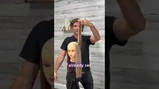 НЕ состригайте слои наращенных волос таким образом!