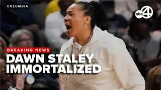 LIVE: Dawn Staley&rsquo;s legacy immortalized with statue unveiling