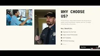 Security Force Website | Guard & Patrol Services Online | Kiaan Technology