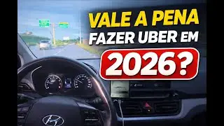 Vale a pena fazer Uber em 2026? A realidade de quem roda todos os dias!