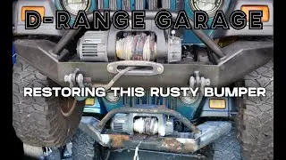 Rusty Jeep Bumper Restoration and Repair (1997 Jeep Wrangler TJ)