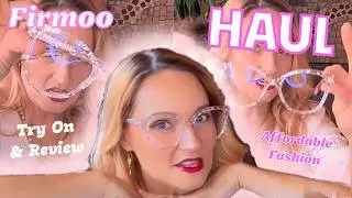 New Glasses Try-On & Unboxing Haul | Affordable Prescription Glasses Review Firmoo 50% off w/ link